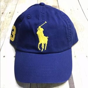POLO RALPH LAUREN Mens Big Pony Chino Baseball Hat